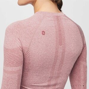 Figs Dusty Pink Long Sleeve Top